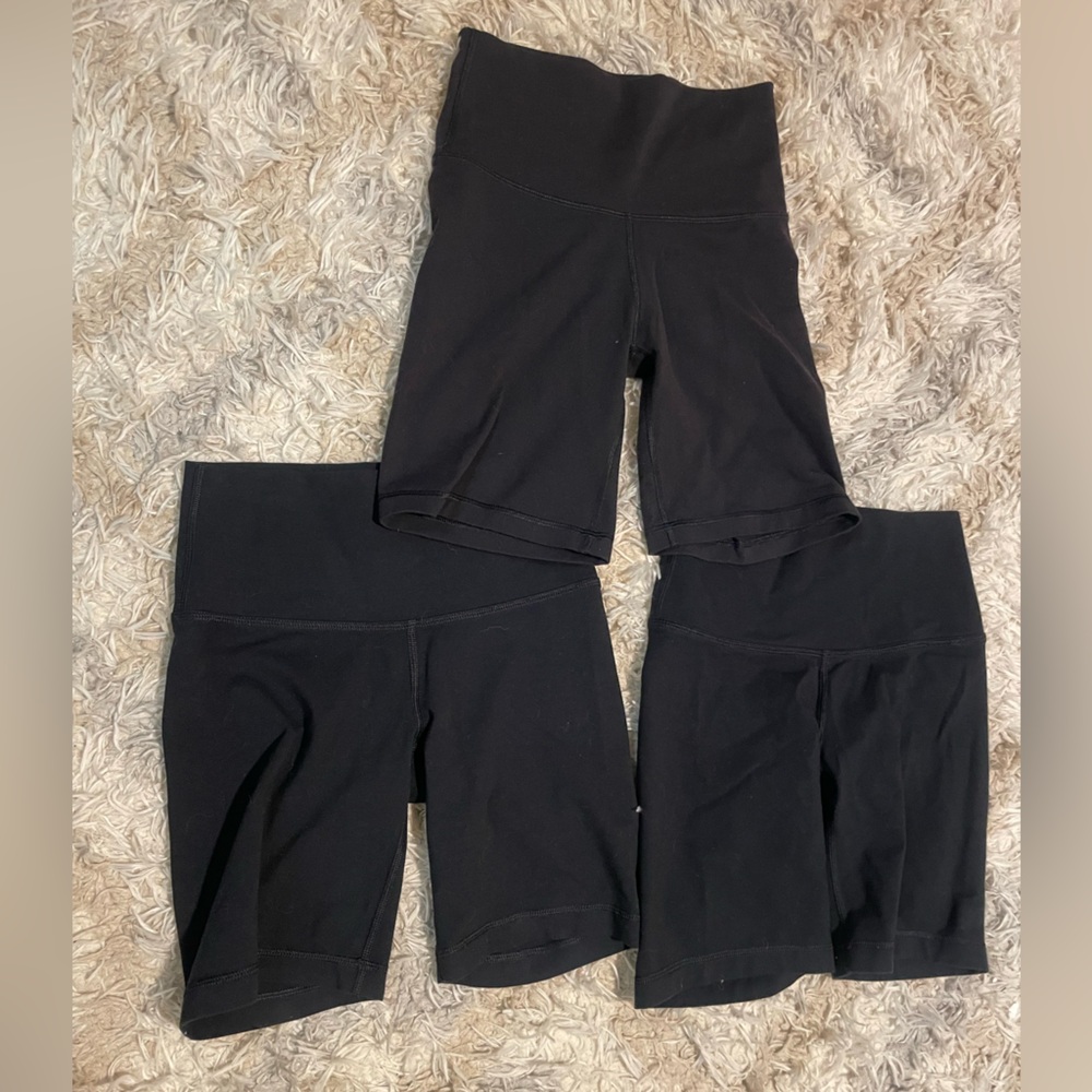 Bundle of artizia TNA black bike shorts extra small